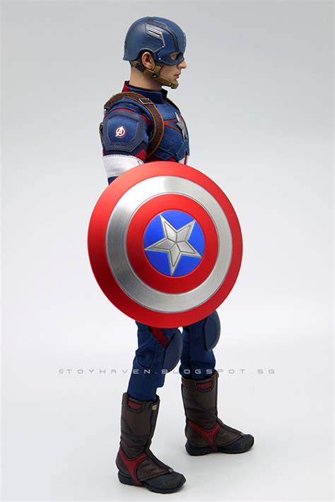 Toyhaven Hot Toys Avengers Age Of Ultron 1 6th Captain America 12 Inch Collectible Figure