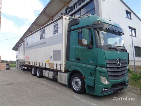 Ciężarówka firanka Mercedes Benz Actros 2545 Jumbo 2x Bett