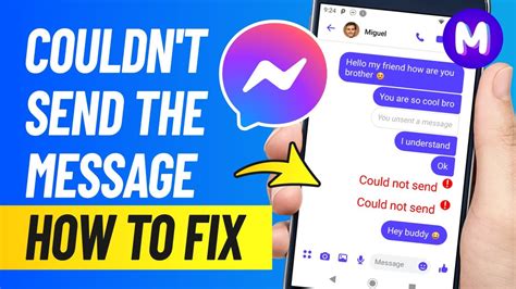 How To Fix Messenger Not Sending Messages Couldn T Send The Message