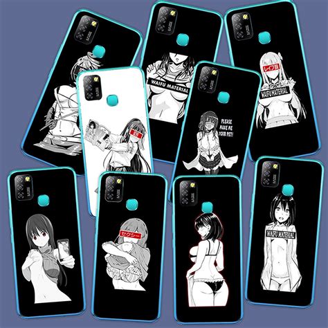 Casing Infinix Hot S NFC Hot Play Pro Hot Soft Transparent Casing LB Ahegao Hentai