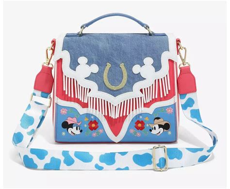 Disney Sac Bandouli Re De Mickey Minnie Western Loungefly