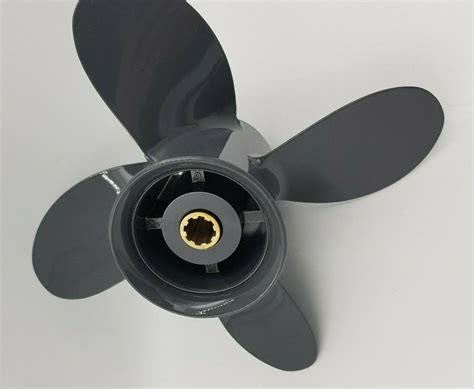 9 1 4 X 10 Aluminum 4 Blades Propeller For Honda Outboard Engine 58134