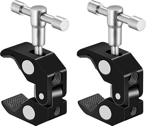 2 Stück Kameras Super Clamps Super Klemme Magic Arm Clamp mit 1 4 und