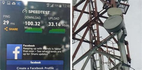 Globe Opens First Mhz Cell Site Registers Mbps Speed Gma News