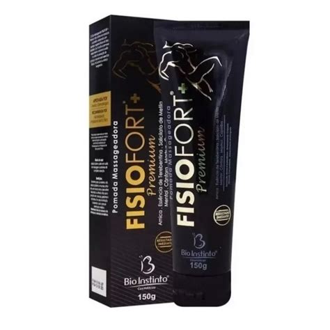 Pomada Massageadora Fisiofort Premium 150g Bio Instinto Shopee Brasil