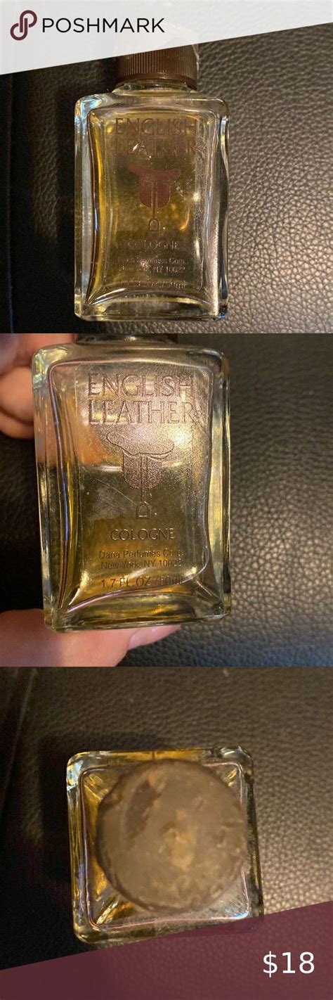 English Leather Cologne For Men 34 Full Ny Ny Vintage By Dana Cologne