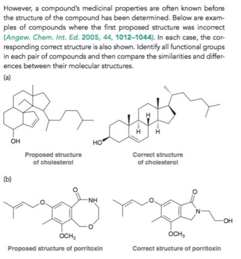 Solved However, a compound's medicinal properties are often | Chegg.com