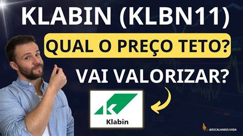 VALE A PENA INVESTIR EM KLABIN KLBN11 PREÇO TETO E POTENCIAL DE