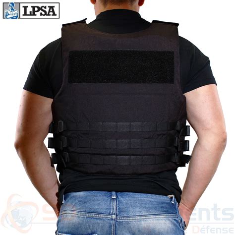 Gilet Pare Balles Lpsa Nij Iiia Full Tactical Sd Equipements