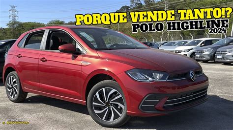 NOVO VOLKSWAGEN POLO HIGHLINE 2024 TEVE CORTE DE CUSTO E AJUSTE NO