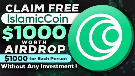 Islamic Coin Airdrop Claim Free ISLM Token Worth 1000 For Each