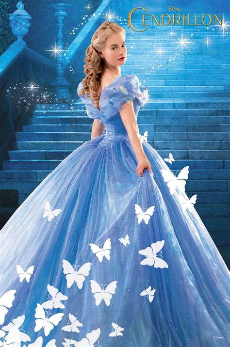 Lily James, Disney, Cinderella, 2015 | Cinderella dresses, Cinderella