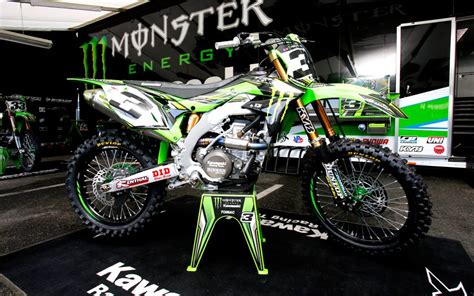 Monster Energy Sx Factory Bikes Eli Tomacs Kawasaki Kx450f Dirt