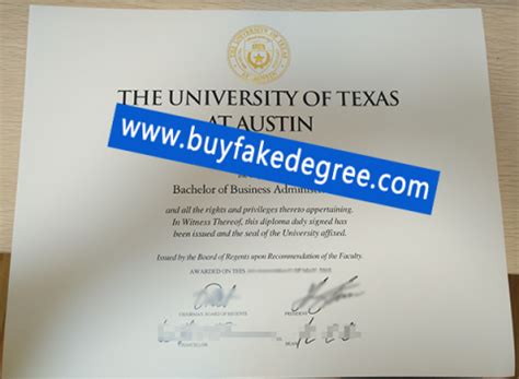 University Of Texas At Austin Diploma Buy University Of Texas At Austin