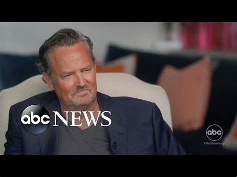 Matthew Perry Opens Up About Helping Those Struggling With Addiction