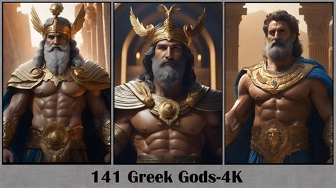 ArtStation - 141 Greek Gods - Character Reference - 4K | Artworks