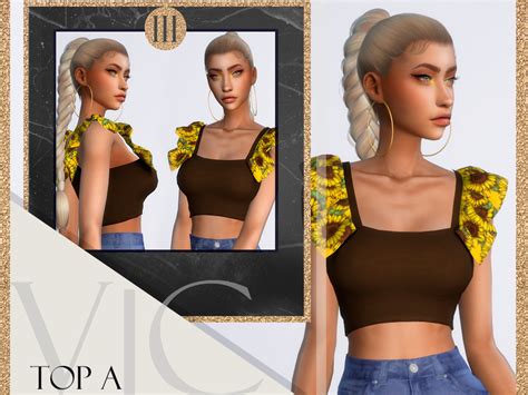 Top A Iii Vc Created For The Sims 4 New Mesh Emily Cc Finds