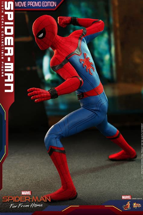 Hot Toys Spider Man Far From Home Spider Man Movie Promo Edition Figures