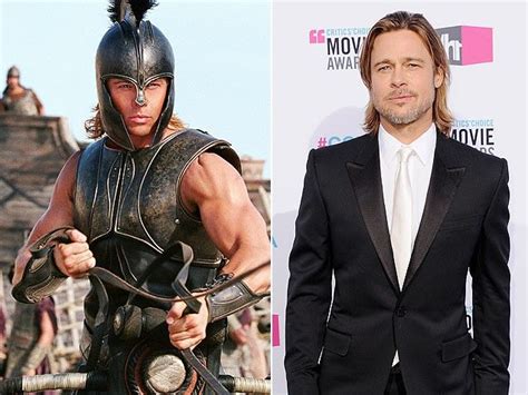 Brad Pitt In Troy Weight Transformation Celebrity Entertainment