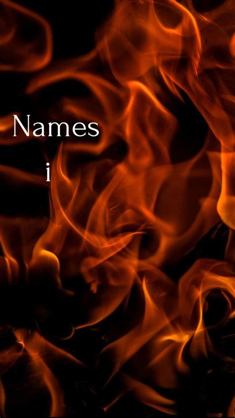 Names Inspired by Fire in 2022 | Writing inspiration, Names, Baby names