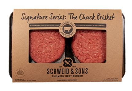 Signature Series Chuck Brisket Schweid Sons The Very Best Burger