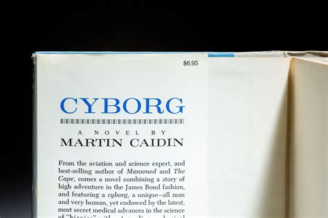 Cyborg By Caidin Martin Very Good Hardcover 1972 First Edition