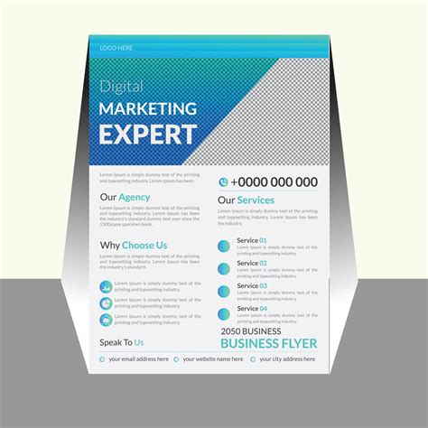 business flyer templates free printable 26642956 Vector Art at Vecteezy