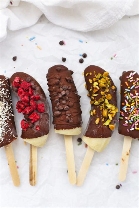 Healthy Chocolate Covered Bananas Vegan And Paleo