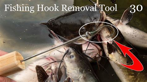 How To Unhook A Fish With A Fishing Hook Removal Tool DIY How To