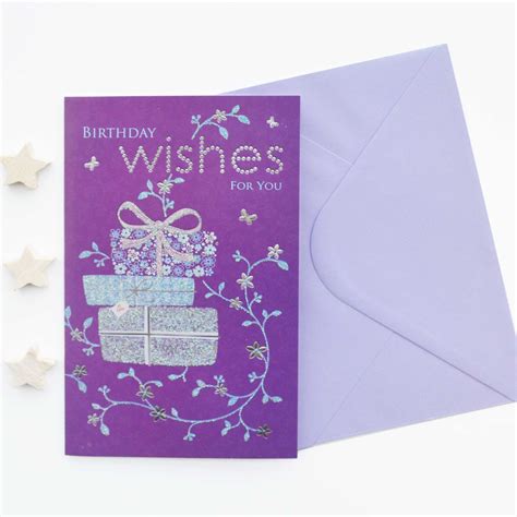 Birthday Card Birthday Wishes - Garlanna Greeting Cards