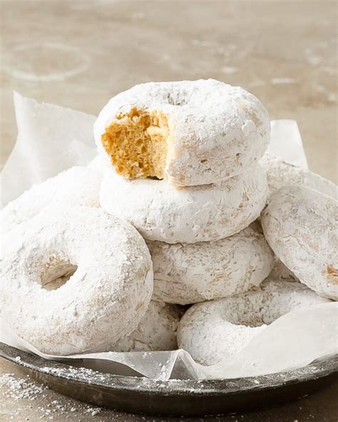 Powdered Sugar Donuts Soft And Fluffy Olives Thyme