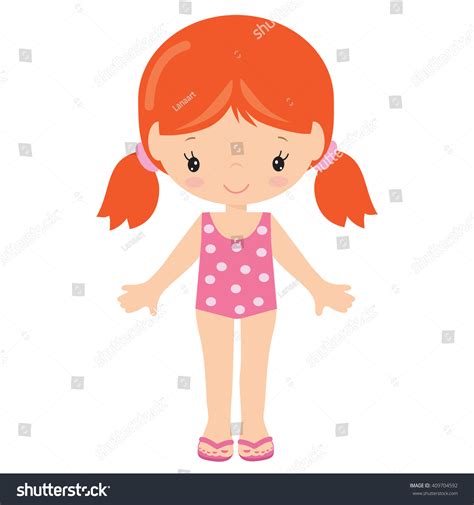 Bathing Suit Female Clipart