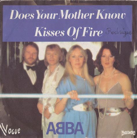 Abba Does Your Mother Know 1979 French Issue Rare Original 7 45 Rpm