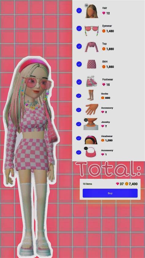 Zepeto Outfit Ideas No 4 Headwear Outfits Tops