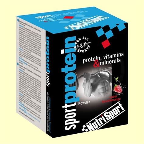 Sport Protein Proteinas Vitaminas Y Minerales Sobres Nutrisport