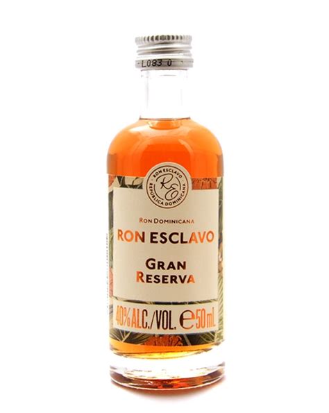 Buy Ron Esclavo Rum Gran Reserva Rep 5 Cl Fast Shipping