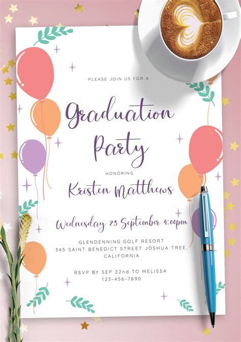 Graduation Invitation Card Design - Create Beautiful Invitations ...