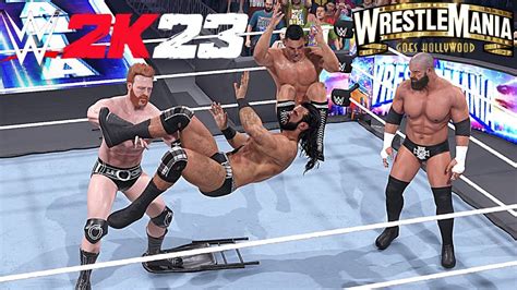 WWE 2K23 Sheamus Vs Drew McIntyre Vs Gunther Triple Threat Match