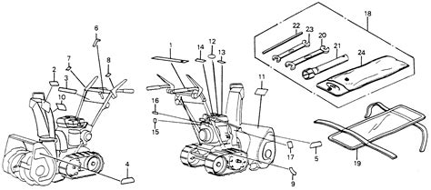 Parts for Snow Blowers HS HS55 HS55K2 TAS HS55K2-1200001-9999999 LABELS | Peak Honda World