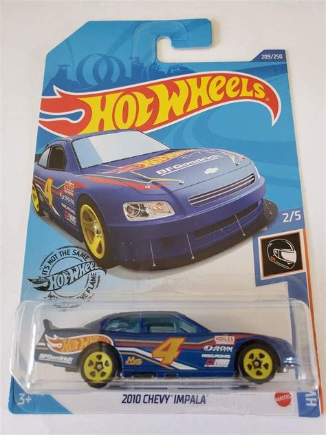Amazon Hot Wheels Hw Race Team Chevy Impala Blue Toys Games