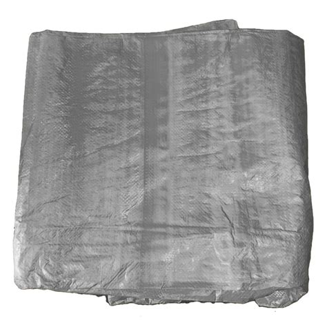 PE Laminated Knitted Grey Plastic Tarpaulin Thickness 2mm At Rs 132