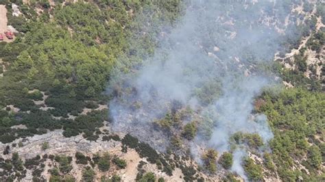 Manisa Da Orman Yang N Ok Say Da Ekip Sevk Edildi Son Dakika Haberleri