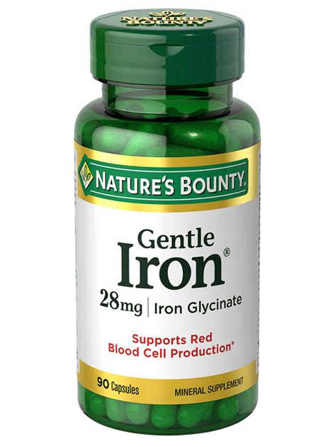 Iron – Nature's Bounty