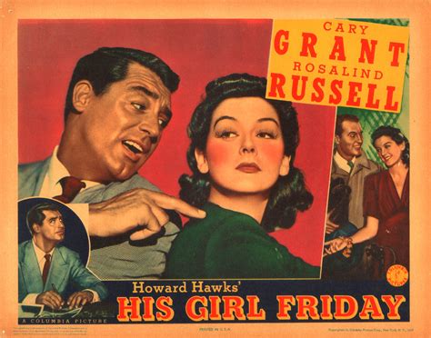 His Girl Friday 1940 U.S. Scene Card - Posteritati Movie Poster Gallery