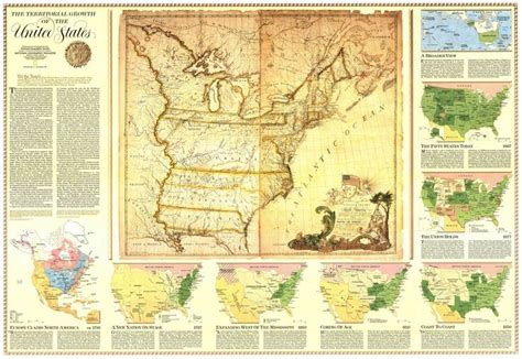 United States Map Historical Period Map