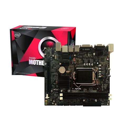 Placa M E Afox Ih Ma Chipset H Intel Lga Matx Ddr Open Box