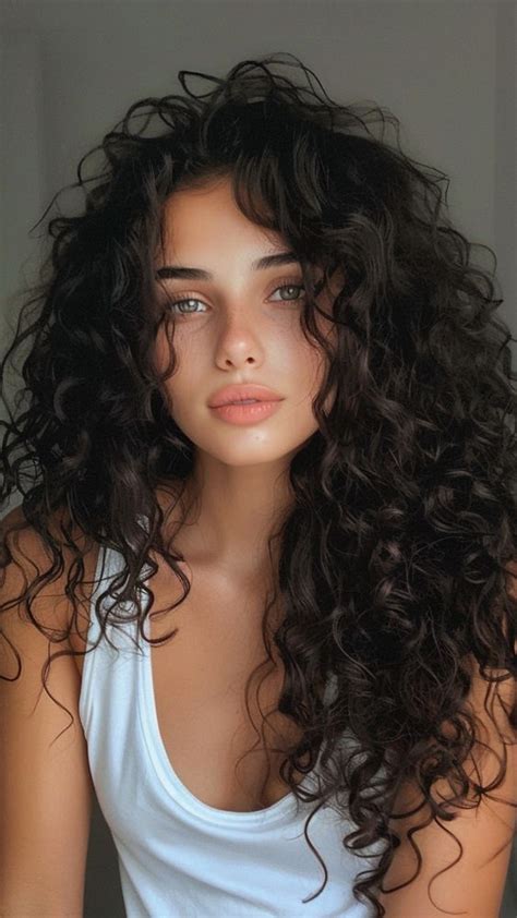 Pin By Evangeline On Women Hairs In 2024 Natural Curly Hair Cuts Curly Hair Styles Long