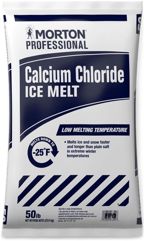 MORTON® PROFESSIONAL GRADE CALCIUM CHLORIDE PELLETS - Morton Salt