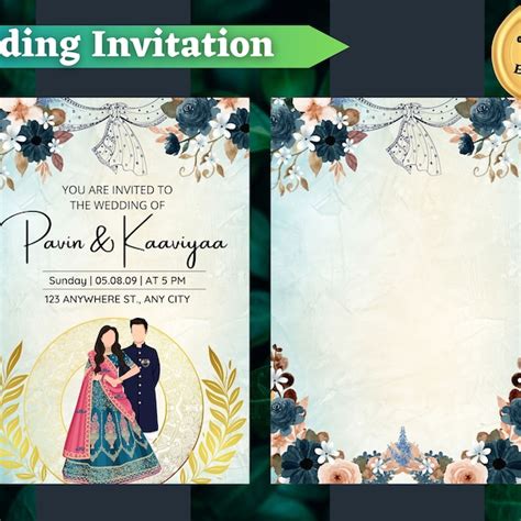 Tamil Wedding Template Etsy