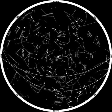 This Nasa Graphic Offers An Introduction To The Constellations Visible